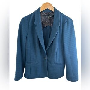Kensie One Button Textured Blazer